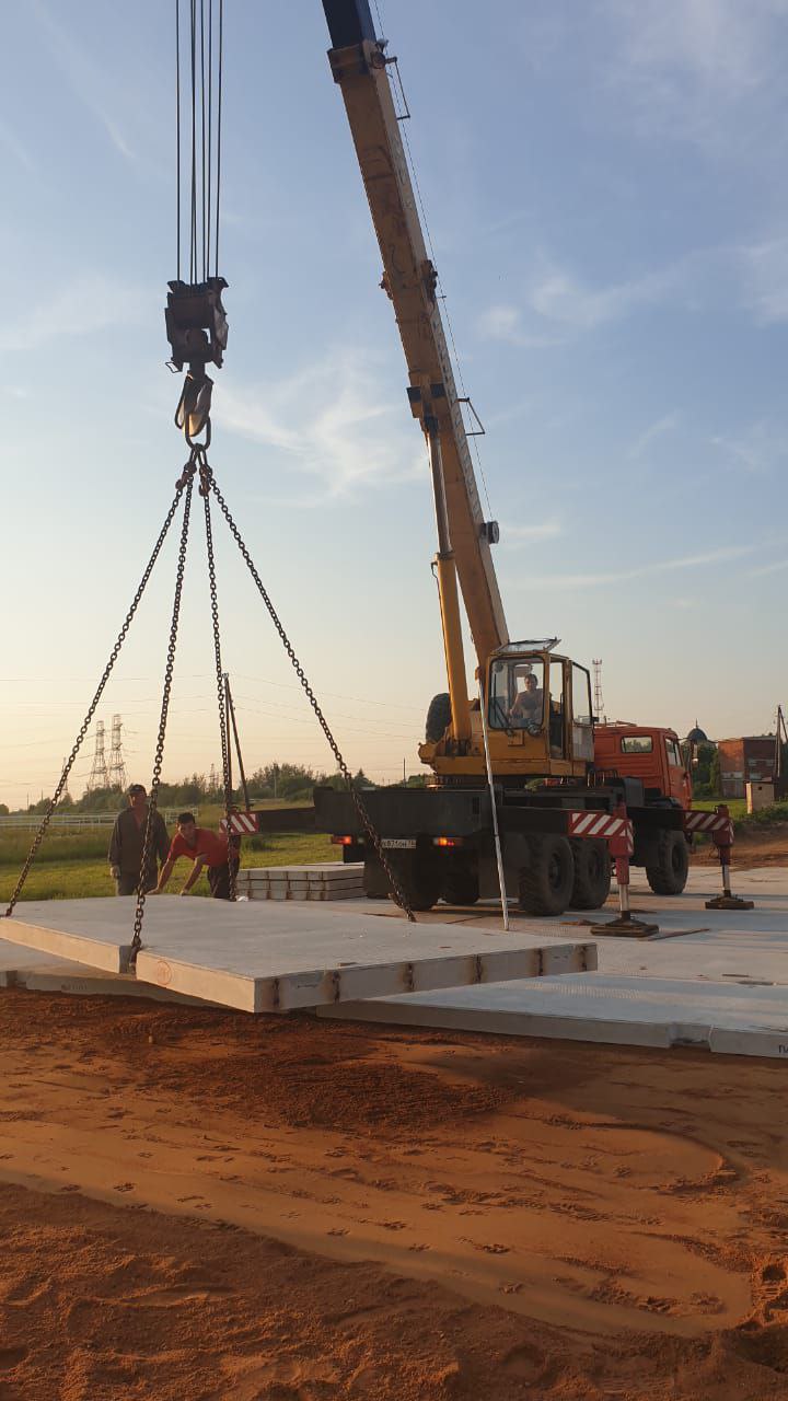 Работа крана